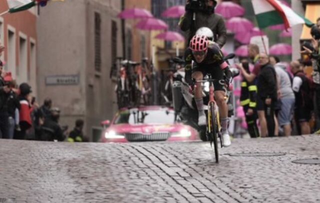 Georg Steinhauser en el giro de Italia 2024