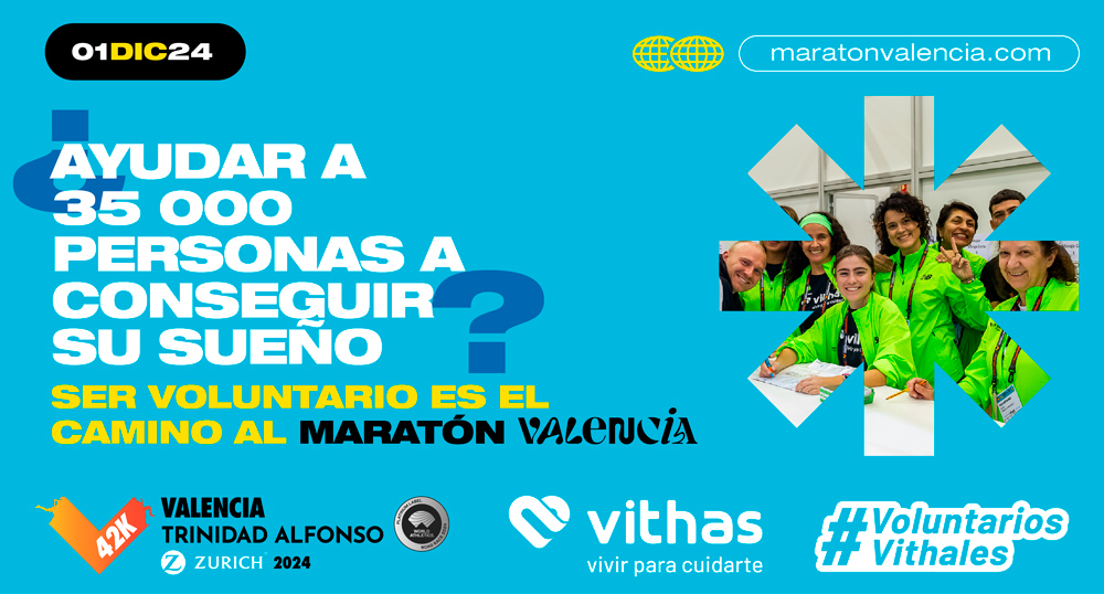 voluntarios maratón valencia
