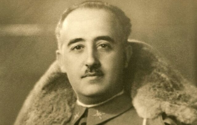 El dictador Francisco Franco en