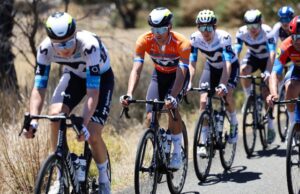 Movistar Team en el Tour Down Under. Foto: Movistar Team