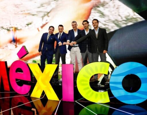 Prueba cicloturista en México. Foto: Vuelta a España.