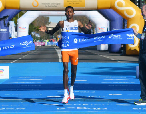 maratón sevilla 2025 selemon barega