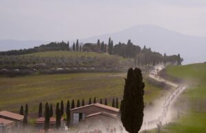 La belleza de la Toscana con paisajes espectaculares. Foto: @StradeBianche