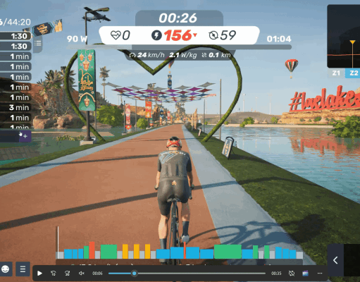 Nuevo UI. Foto: MyWhoosh