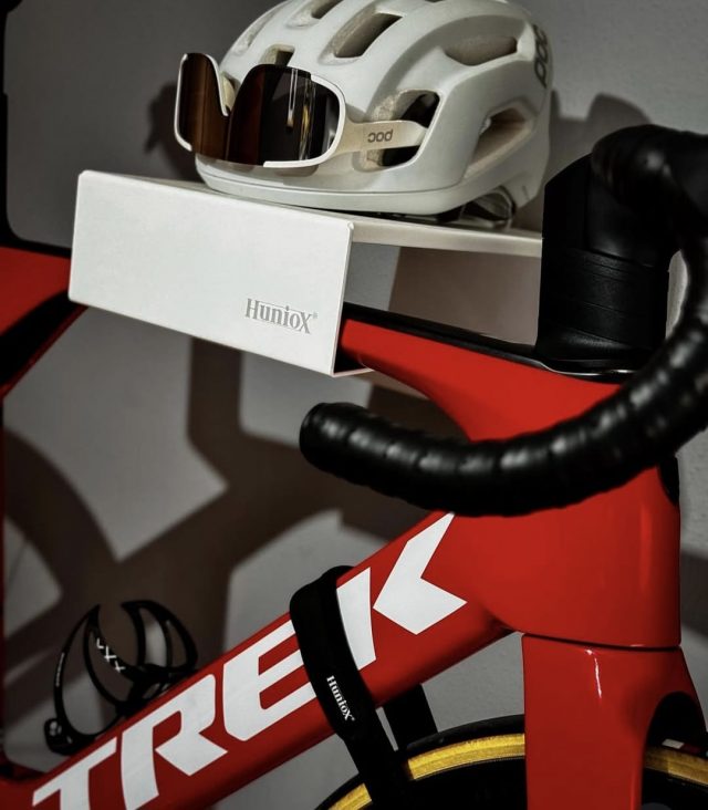 Soporte de pared para bicicletas. Foto: hunioxbike