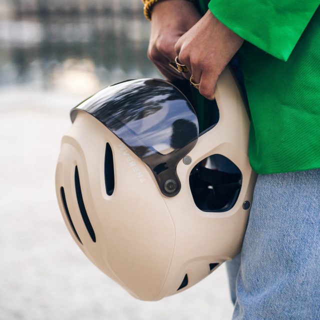 Casco VIRGO Integral THE BEAM. Foto: THE BEAM