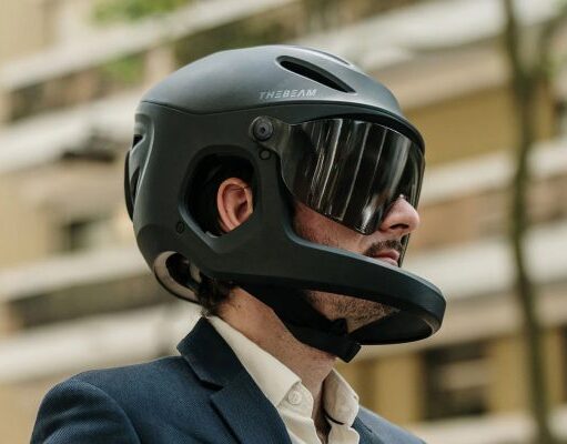 Casco VIRGO Integral THE BEAM. Foto: THE BEAM