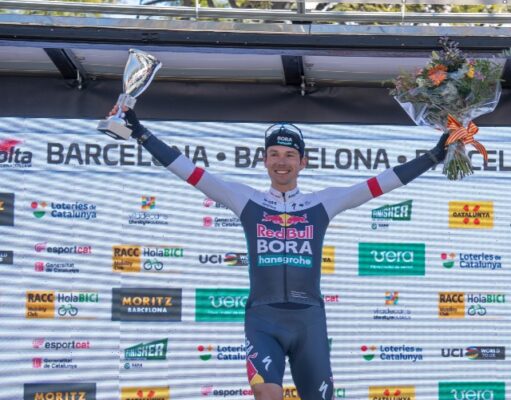 Primoz Roglic, ganador de la Volta. Foto: Volta a Cataluña