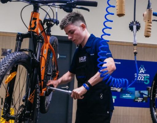 Decathlon aboga por un ciclismo sosteible. Foto: Decathlon