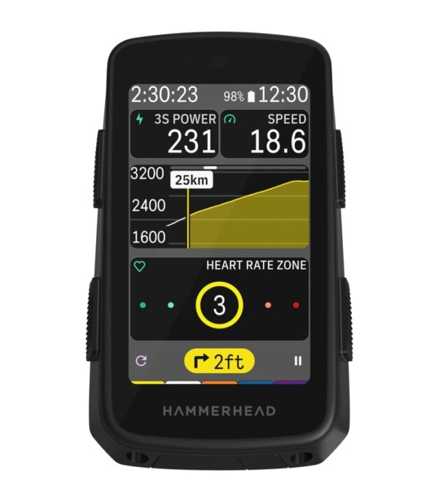 Ciclocomputador GPS Hammerhead Karoo 3: