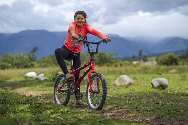Ciclismo para niños y jóvenes.