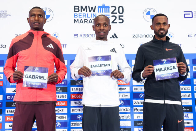 Gabriel Geay, Sabastian Sawe y Milkesa Mengesha