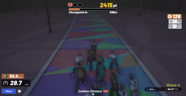 Zombie Escape. Foto: MyWhoosh Zombie Escape. Foto: MyWhoosh