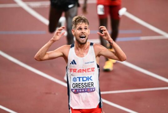 Así destrozó Gressier su propio Récord de Europa de 5k en Lille