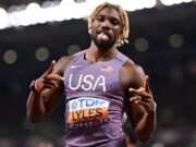 Lyles arranca la temporada con victoria y bajando de 10″ en Tokio