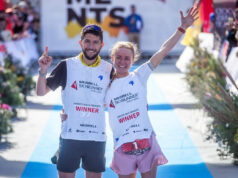 Manu Merillas y Anastasia Rubtsova reinan en la Marató dels Dements Manu merillas new balance Dements