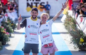 Manu Merillas y Anastasia Rubtsova reinan en la Marató dels Dements Manu merillas new balance Dements
