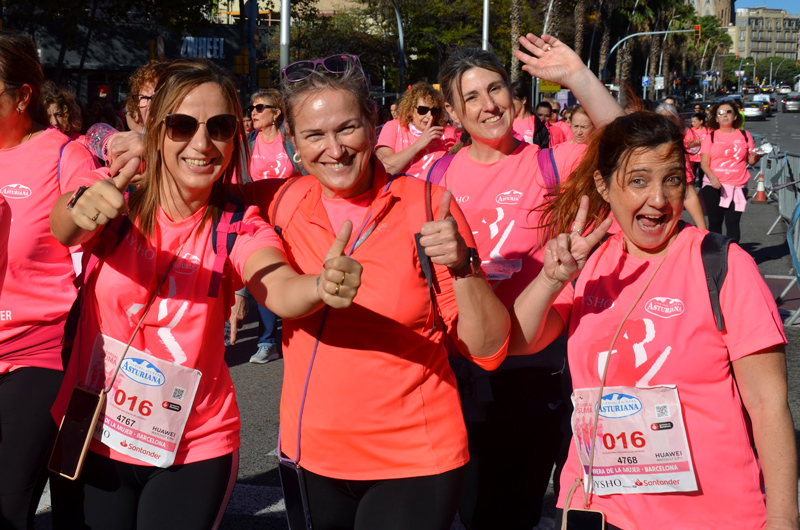 fotos cursa de la dona barcelona 2025