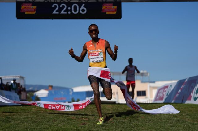 Ndikumwenayo entra a meta en Lagoa (Portugal/ EA