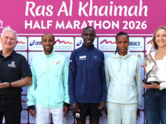 Geoffrey Kamworor vuelve a Ras Al Khaimah