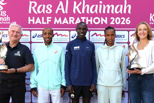 Geoffrey Kamworor vuelve a Ras Al Khaimah