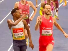 Inaudito: anulan el Récord Nacional de 1.500 de Masalela por conducta antideportiva