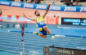 Eusebio Cáceres vuela con 8,19 metros a los 34: “¿Quién coño se pega 12 años buscando algo que nunca ha salido?”