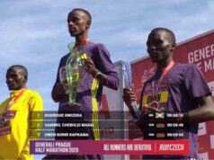 Rodrigue Kwizera, marca personal de 58:16 en Praga que podría ser Récord de España y de Europa