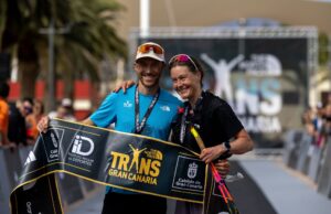 Jon y Henriette Albon. Carlos Díaz-Recio transgrancanaria trail