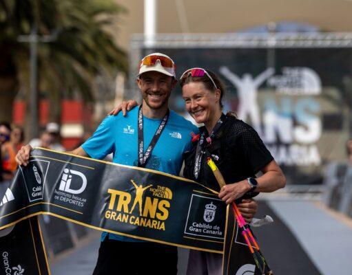 Jon y Henriette Albon. Carlos Díaz-Recio transgrancanaria trail