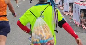 Impactante robo en el avituallamiento de un maratón: acaba con la despensa de geles