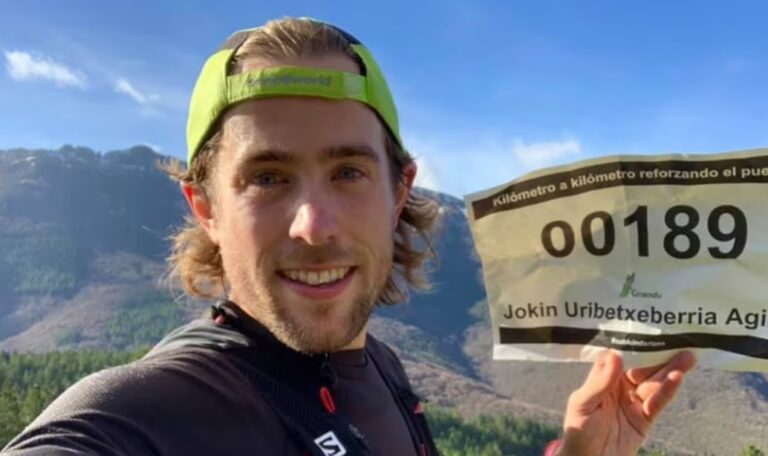 Muere el corredor de trail guipuzcoano Jokin Uribetxeberria