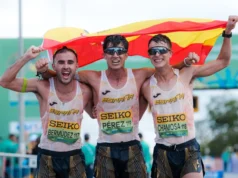 Bronce para España en el maratón de marcha del Mundial