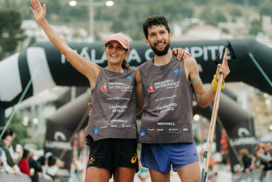 Sara Alonso y Manuel Merillas repiten en Calamorro Skyrace y refuerzan su dominio tras Acantilados del Norte
