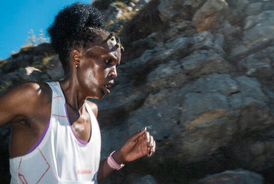 Kimutai (Salomon) impresiona en Ledro Sky Trentino Caroline Kimutai (Salomon)