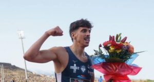 Mordisco de Jesús David Delgado a su propio Récord de España de 400 vallas