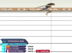 Marta Mitjans remonta y arrasa en la Diamond League de Estocolmo