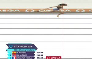 Marta Mitjans remonta y arrasa en la Diamond League de Estocolmo