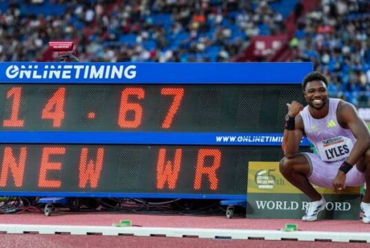 Noah Lyles por fin tiene su Récord del Mundo: así gestó su exótica marca en 150