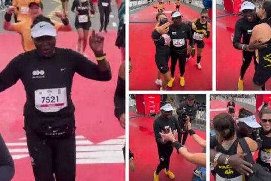 Marca personal de la mujer de Eliud Kipchoge en maratón