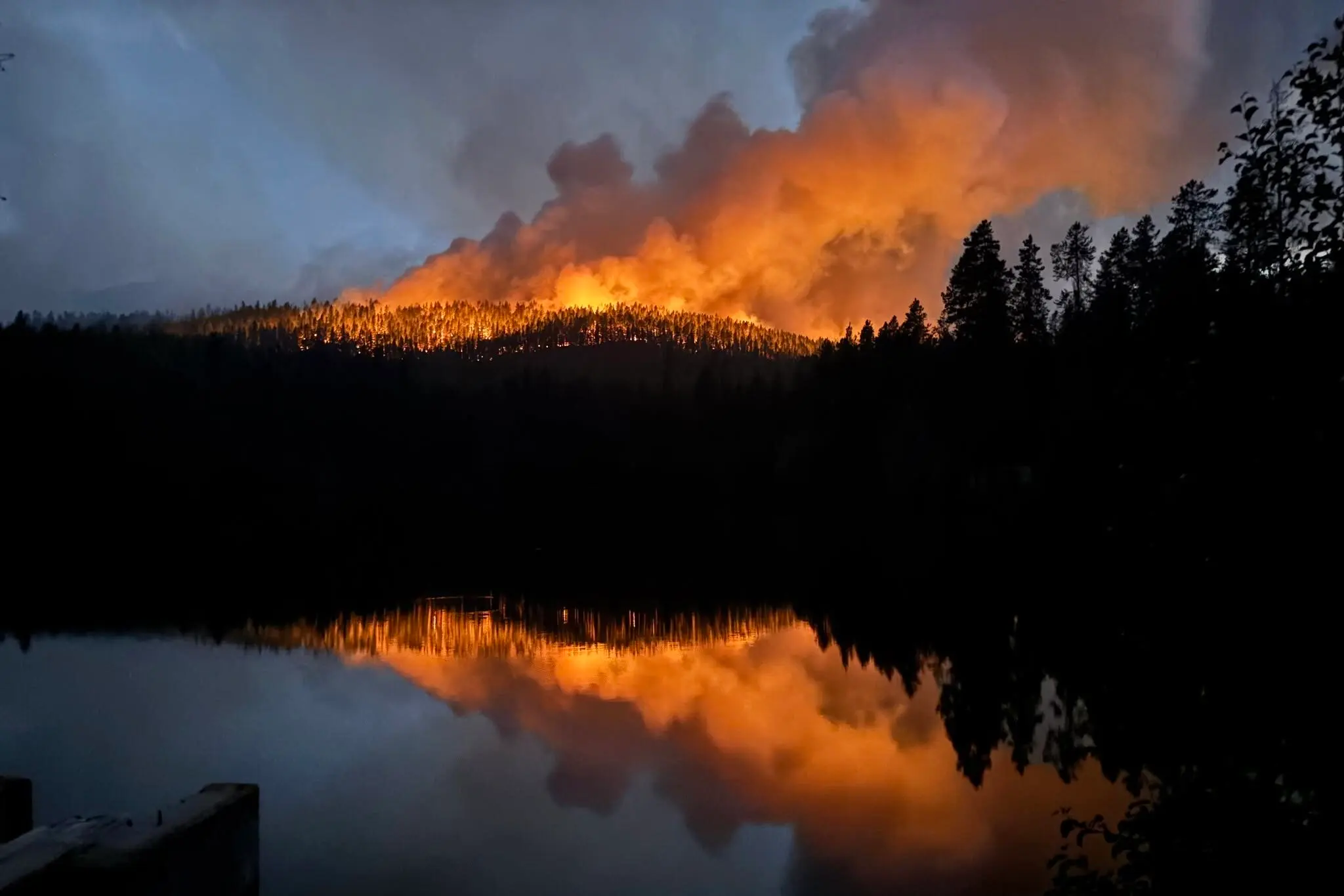 Incendio Willow en Colorado