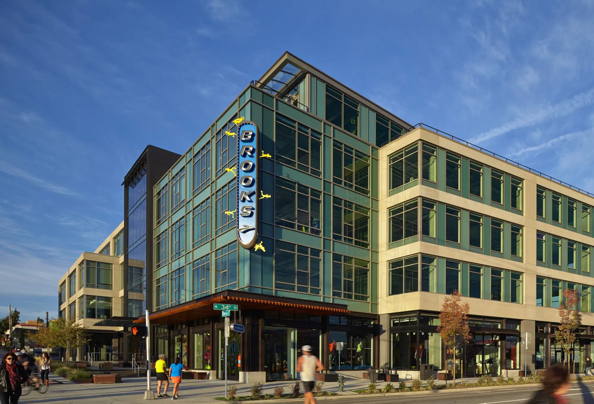 Run Research Lab de Brooks. Cuartel general de Brooks en Seattle