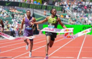 Tate Taylor, el universitario que venció al campeón olímpico Tebogo en el Prefontaine Classic