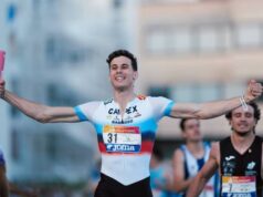 David Barroso vuela en el 800 de Budapest y es el líder español