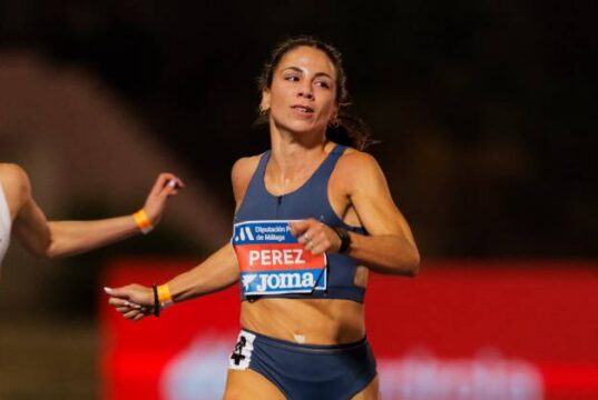 Maribel Pérez y Marta García reinan en el 100 y el 5.000 de Málaga