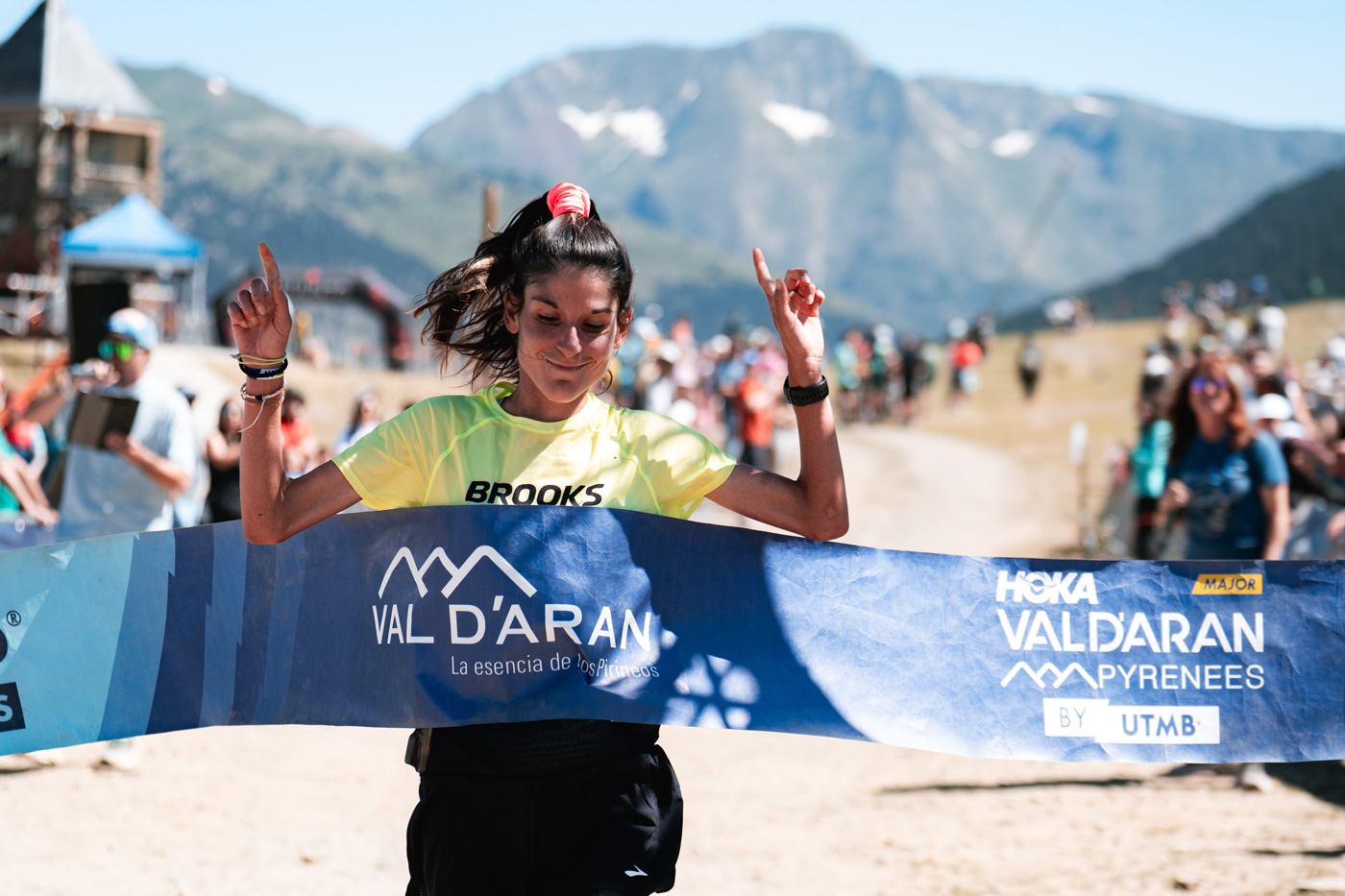 Vivien Bonzi trail brooks UTMB