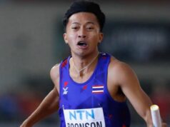 Puripol Boonson: el tailandés volador baja otra vez de 10″ en los 100 metros
