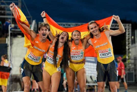 El relevo español de 4×100 mixto quiere seguir haciendo historia en Budapest