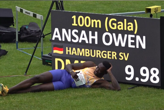 El hombre más rápido de Alemania se enfrenta a cuatro años de sanción… pero correrá el Europeo