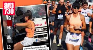 Una influencer logra marca personal en el Maratón de Berlín, pero se descubre que hizo una parte en bici